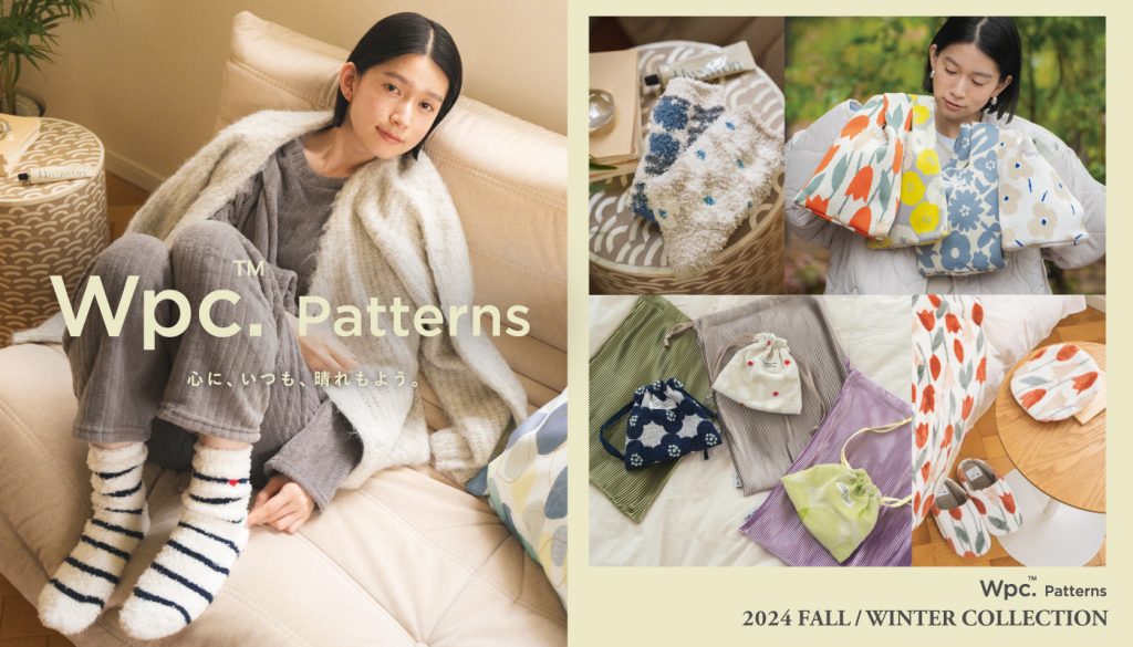 Wpc. Patterns”2024年秋冬コレクションを公開。華やかで印象的な花柄が目を惹くニットシリーズや、ぽかぽか温活アイテムに新柄も登場 |  Wpc. ONLINE STORE